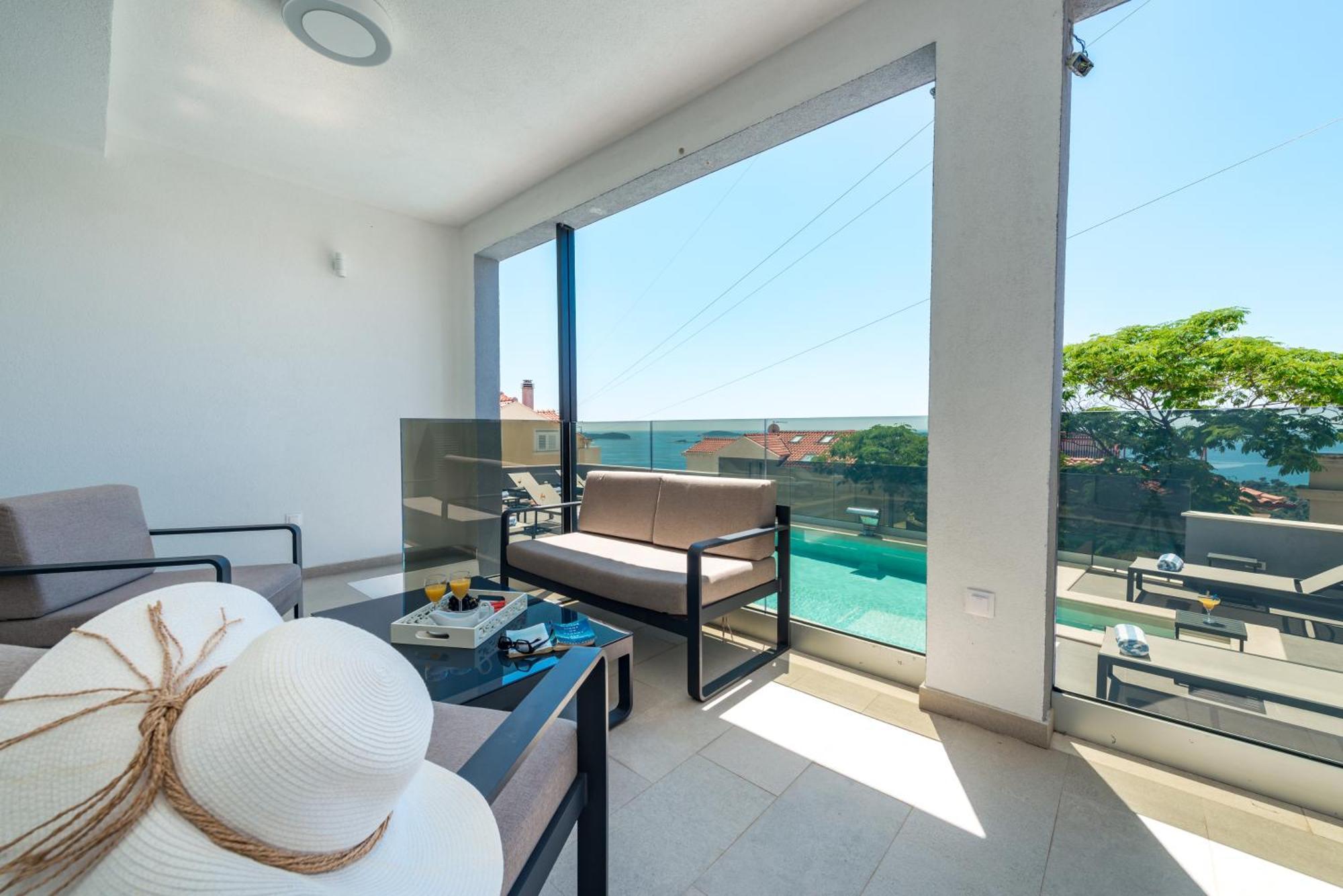 Apartments Villa Poco Loco Mlini Room photo